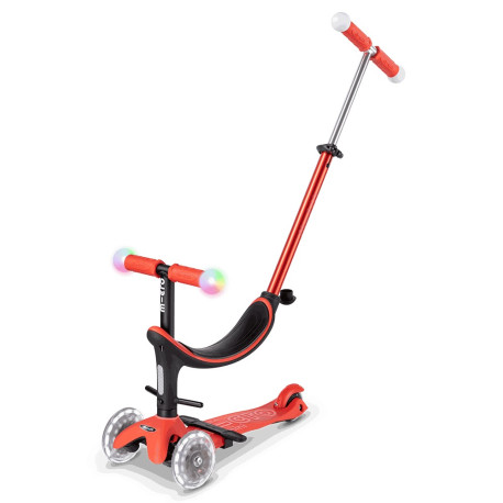 Trotinette Micro Mini2Grow Deluxe Magic Led 2026  - Trottinette Enfants