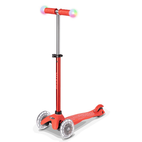 Trotinette Micro Mini2Grow Deluxe Magic Led 2026  - Trottinette Enfants
