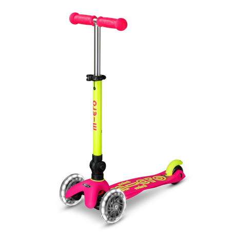 Trotinette Micro Mini Deluxe Foldable Neon LED 2026  - Trottinette Enfants