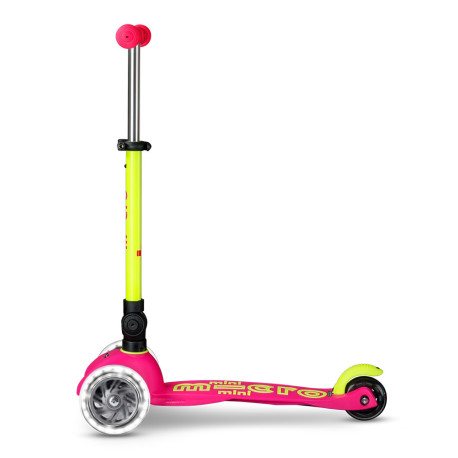 Trotinette Micro Mini Deluxe Foldable Neon LED 2026  - Trottinette Enfants