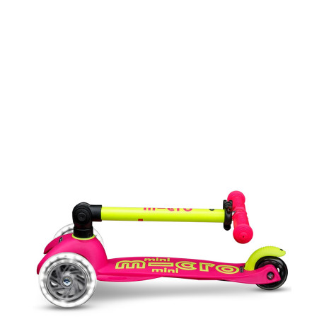Scooter Micro Mini Deluxe Foldable Neon LED 2026  - Kids Scooter