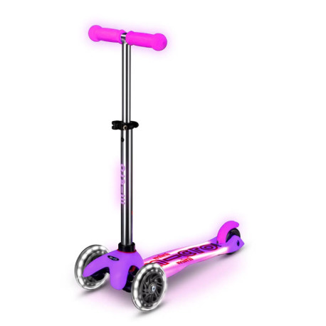 Trotinette Micro Mini Deluxe Glow LED Plus 2026  - Trottinette Enfants