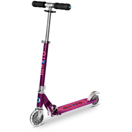 Trotinette Micro Sprite Led Purple Stripe 2026  - Trottinette Enfants