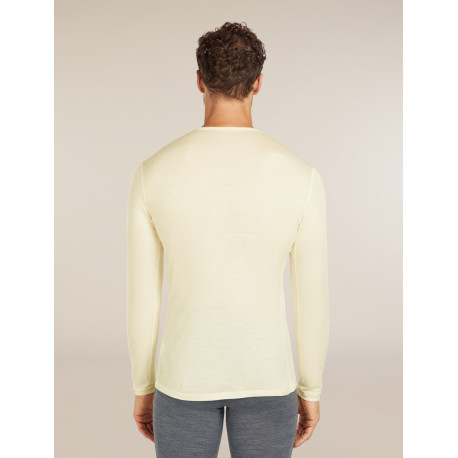 Technical Baselayer Top Icebreaker Men Merino 200 Oasis LS Crewe 2025 