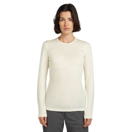 Technical Baselayer Top Icebreaker Women Merino 200 Oasis LS Crewe 2025 