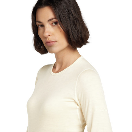 Technical Baselayer Top Icebreaker Women Merino 200 Oasis LS Crewe 2025 