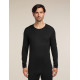 Technical Baselayer Top Icebreaker Men Merino 200 Oasis LS Crewe 2025 