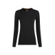 Technical Baselayer Top Icebreaker Women Merino 200 Oasis LS Crewe 2025 