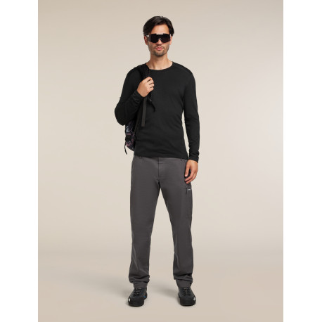 Technical Baselayer Top Icebreaker Men Merino 200 Oasis LS Crewe 2025 