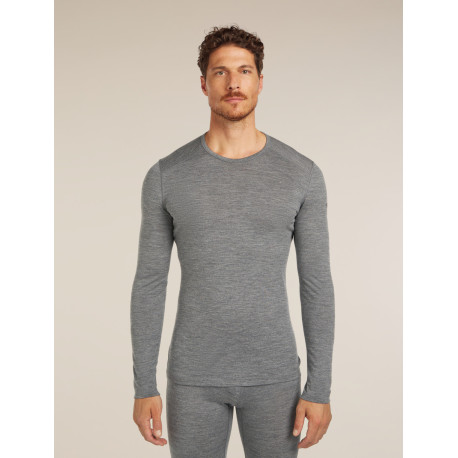 Technical Baselayer Top Icebreaker Men Merino 200 Oasis LS Crewe 2025 