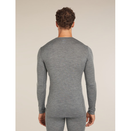 Technical Baselayer Top Icebreaker Men Merino 200 Oasis LS Crewe 2025 