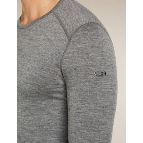 Technical Baselayer Top Icebreaker Men Merino 200 Oasis LS Crewe 2025 