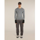 Technical Baselayer Top Icebreaker Men Merino 200 Oasis LS Crewe 2025 