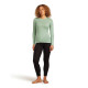 Technical Baselayer Top Icebreaker Women Merino 200 Oasis LS Crewe 2025 
