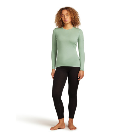 Technical Baselayer Top Icebreaker Women Merino 200 Oasis LS Crewe 2025 