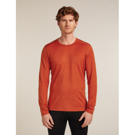 Technical Baselayer Top Icebreaker Men Merino 200 Oasis LS Crewe 2025 