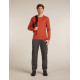 Technical Baselayer Top Icebreaker Men Merino 200 Oasis LS Crewe 2025 