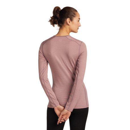 Technical Baselayer Top Icebreaker Women Merino 200 Oasis LS Crewe 2025 
