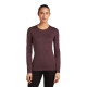 Technical Baselayer Top Icebreaker Women Merino 200 Oasis LS Crewe 2025 