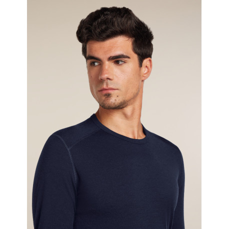 Technical Baselayer Top Icebreaker Men Merino 200 Oasis LS Crewe 2025 
