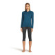 Technisches Baselayer-Oberteil Icebreaker Women Merino 260 Tech LS Half Zip 2025 