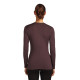 Technical Baselayer Top Icebreaker Women Merino 200 Oasis LS Crewe 2025 