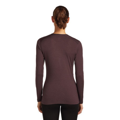 Technical Baselayer Top Icebreaker Women Merino 200 Oasis LS Crewe 2025 