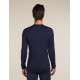 Technical Baselayer Top Icebreaker Men Merino 200 Oasis LS Crewe 2025 