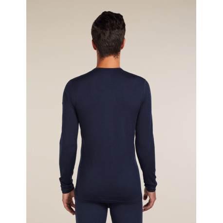Technical Baselayer Top Icebreaker Men Merino 200 Oasis LS Crewe 2025 