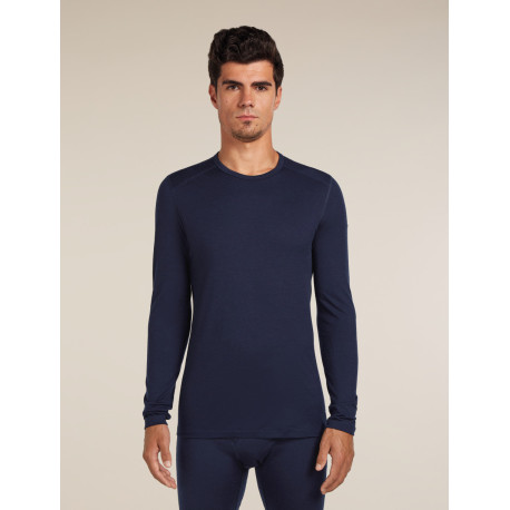 Technical Baselayer Top Icebreaker Men Merino 200 Oasis LS Crewe 2025 