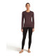 Technical Baselayer Top Icebreaker Women Merino 200 Oasis LS Crewe 2025 
