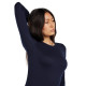 Technical Baselayer Top Icebreaker Women Merino 200 Oasis LS Crewe 2025 