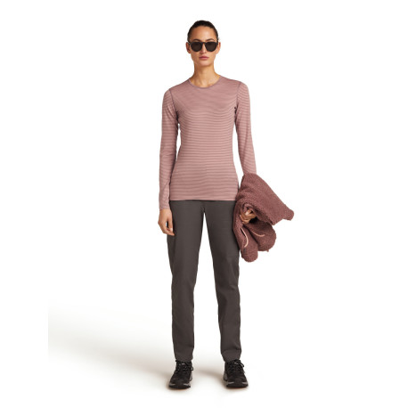 Technical Baselayer Top Icebreaker Women Merino 200 Oasis LS Crewe 2025 