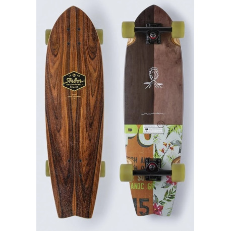 Komplettes Cruiser-Skateboard Arbor Sizzler 30.5" Groundswell 2020 
