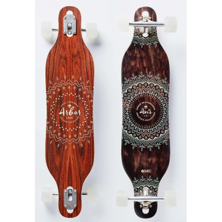 Longboard Complete Arbor Axis 37\\" Solstice B4BC 2020  - Longboard Komplett