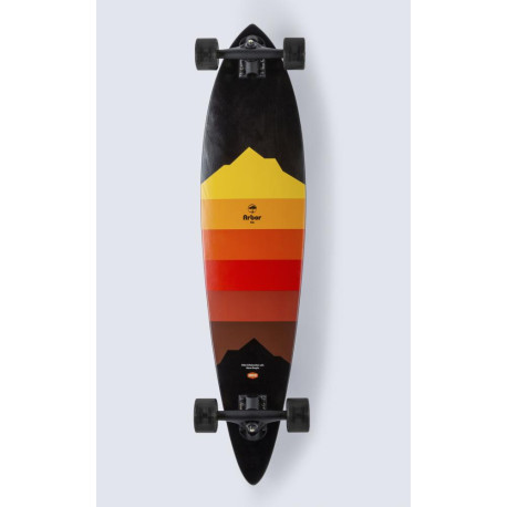Longboard Complete Arbor Fish 37\\" Artist 2020  - Longboard Complet