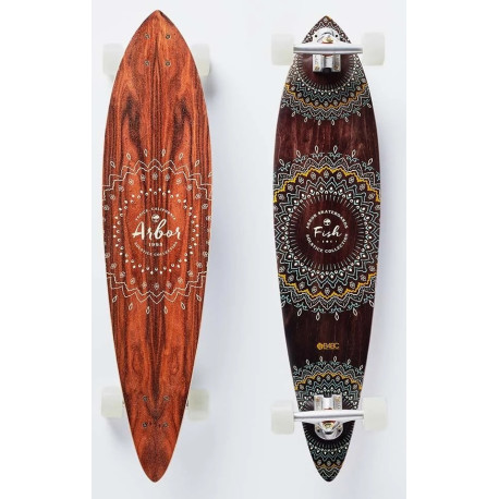 Longboard Complete Arbor Fish 37\\" Solstice B4BC 2020  - Longboard Complete