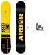 Snowboard + Bindings Arbor Helix 2020  - Pack Snowboard Junior