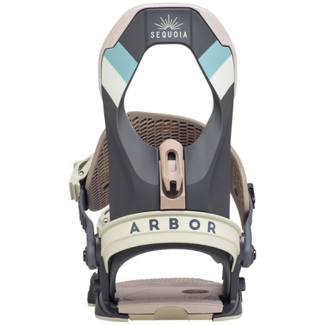 Snowboard Bindings Arbor Sequoia Cool Gray 2021 