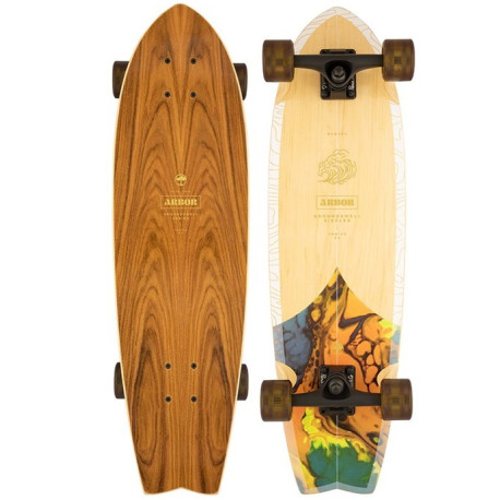 Skateboard Cruiser Complet Arbor Sizzler 30.5" Groundswell 2023 