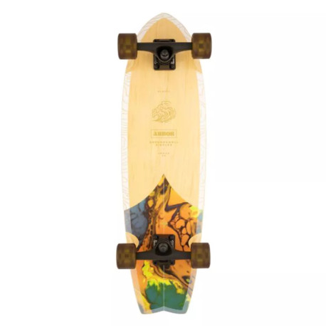 Skateboard Cruiser Complet Arbor Sizzler 30.5" Groundswell 2023 