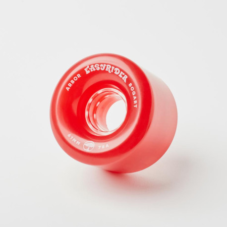 Roues de longboard Arbor Bogart Ghost White 61mm 2023 