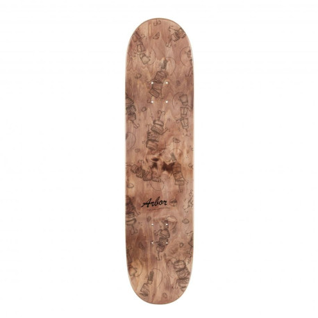 Skateboard Deck Only Arbor Whiskey Upcycle 7.75" 2023 
