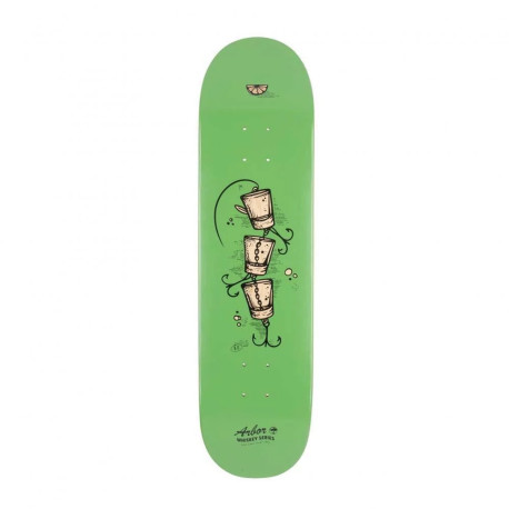 Skateboard Deck Only Arbor Whiskey Upcycle 8.0" 2023 
