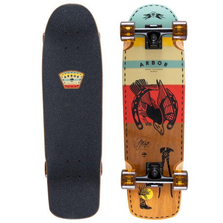 Complete Cruiser Skateboard Arbor Pilsner 28.75\\" Jess Mudgett 2024  - Cruiserboards in Wood Complete