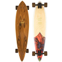 Longboard Complete Arbor Groundswell Fish Natural / Red 2026 