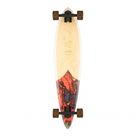 Longboard Complete Arbor Groundswell Fish Natural / Red 2026 