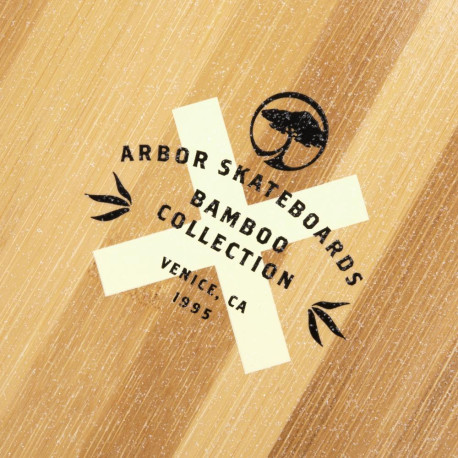 Nur Longboard-Deck Arbor Bamboo Fish 2026 