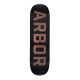 Skateboard Deck Only Arbor Surplus 9 Logo 2026 