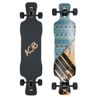 Longboard Complete AO Scooter Asym Flower 2022 